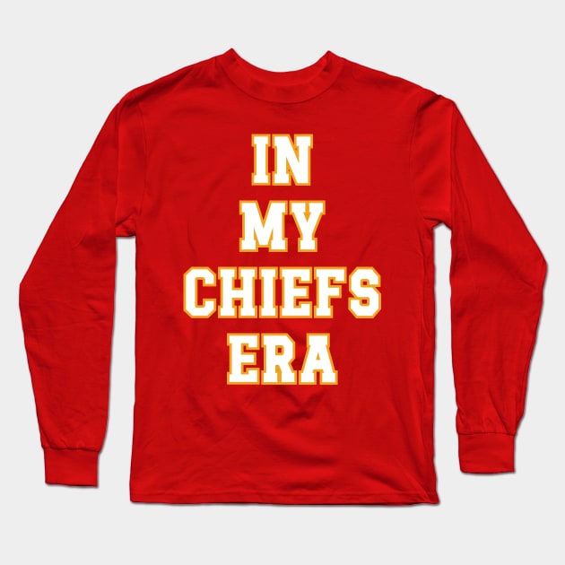 In My Chiefs Era v3 Long Sleeve T-Shirt by Emma